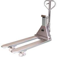 Eco Weigh-Scale Pallet Truck, 48" L x 27" W, 4400 lbs. Cap. MP258 | King Materials Handling
