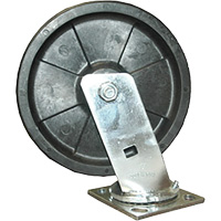 Roulette pivotante pour chariot à plateforme MP470 | King Materials Handling