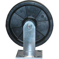 Roulette fixe pour chariot à plateforme MP471 | King Materials Handling