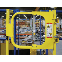 EdgeHalt<sup>®</sup> Ladder Safety Gate, 15" - 20" W MP709 | King Materials Handling