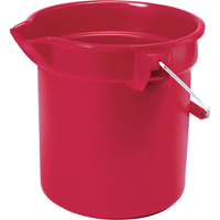 Brute<sup>®</sup> Bucket, 3.5 US Gal. (14 qt.) Capacity, Red NB849 | King Materials Handling
