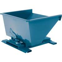 Self-Dumping Hopper, Steel, 3/4 cu.yd., Blue NB954 | King Materials Handling