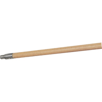 Structural Foam Push Broom Handle, Wood, ACME Threaded Tip, 15/16" Diameter, 60" Length NC750 | King Materials Handling