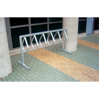 Style Bicycle Rack, Galvanized Steel, 12 Bike Capacity ND921 | King Materials Handling