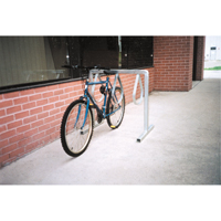 Style Bicycle Rack, Galvanized Steel, 6 Bike Capacity ND924 | King Materials Handling