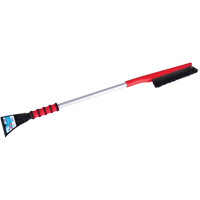 Long Reach Snow Brushes, Nylon Polyethylene Blade, 35" Long, Red NE441 | King Materials Handling