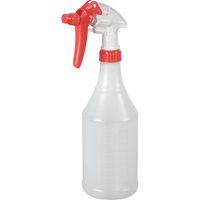 Round Spray Bottle with Trigger Sprayer, 24 oz. JN674 | King Materials Handling