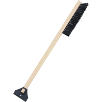 Snow Brush, 25" Long, Beige/Black NI198 | King Materials Handling