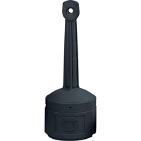 Smoker’s Cease-Fire<sup>®</sup> Cigarette Butt Receptacle, Free-Standing, Plastic, 4 US gal. Capacity, 38-1/2" Height NI694 | King Materials Handling