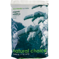 Natural Choice™ Ice Melters, Bag, 44 lbs.(20 kg), -24°C (-11°F) Melting Point NJ140 | King Materials Handling