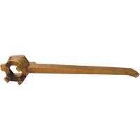 Drum Plug Wrench, 12" Handle, Bronze NJE705 | King Materials Handling