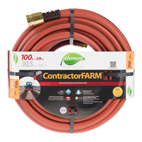 Contractor/FARM™ Water Hose, PVC, 5/8" dia. x 100' NM854 | King Materials Handling