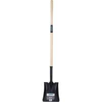 Square Point Shovel, Hardwood, Tempered Steel Blade, Straight Handle, 48" Long NN246 | King Materials Handling