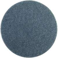 Non-Woven Hook & Loop Disc, 4" Dia., Very Fine Grit, Aluminum Oxide, X-Weight NW554 | King Materials Handling