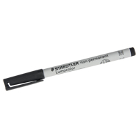 Lumocolor<sup>®</sup> Non Permanent Medium Tip Black Marker OB406 | King Materials Handling