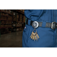 Original Self Retracting Reels #485-HDK, Chrome, 48" Cable, Belt Clip Attachment ON542 | King Materials Handling