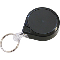 Retractable Mini-Bak<sup>®</sup> Key Rings, Plastic, 36" Cable, Belt Clip Attachment ON546 | King Materials Handling