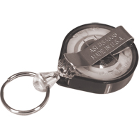 Retractable Mini-Bak<sup>®</sup> Key Rings, Plastic, 36" Cable, Belt Clip Attachment ON546 | King Materials Handling