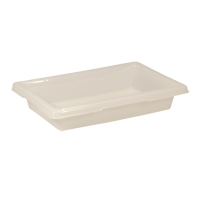 Dur-X<sup>®</sup> Food Box, Plastic, 7.6 L Capacity, White OP160 | King Materials Handling