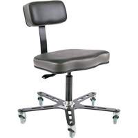 SF 160™ Ergonomic Chair, Vinyl, Black OP501 | King Materials Handling