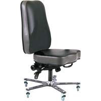 Synergo I™ Ergonomic Chair, Vinyl, Black OP505 | King Materials Handling