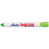 Quik Stik<sup>®</sup> Paint Marker, Solid Stick, Fluorescent Green OP544 | King Materials Handling