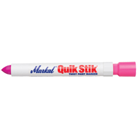 Quik Stik<sup>®</sup> Mini Paint Marker, Solid Stick, Fluorescent Pink OP546 | King Materials Handling