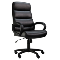 Activ™ Series A-601 Office Chair, Polyurethane, Black, 275 lbs. Capacity OP806 | King Materials Handling