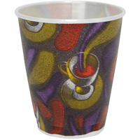 Disposable Cup, Styrofoam, 8 oz., Green OQ330 | King Materials Handling