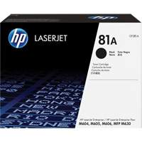 81A Laser Printer Toner Cartridge, New, Black OQ346 | King Materials Handling