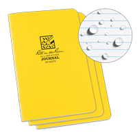 Notebook, Soft Cover, Yellow, 48 Pages, 4-5/8" W x 7" L OQ542 | King Materials Handling
