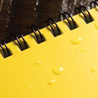 Side-Spiral Notebook, Soft Cover, Yellow, 64 Pages, 4-5/8" W x 7" L OQ546 | King Materials Handling
