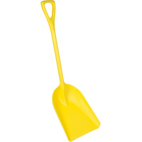 Food Processing Shovel, 13" x 17" Blade, 42-1/2" Length, Plastic, Yellow OQ649 | King Materials Handling