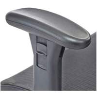 Economical Big & Tall Chair, Mesh, Black, 450 lbs. Capacity OQ712 | King Materials Handling