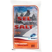 Ice Melting Salt, 44.1 lbs. (20 kg), Bag, -10°C (14°F) OQ733 | King Materials Handling