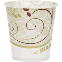 Disposable Cup, Paper, 5 oz., Brown OQ766 | King Materials Handling