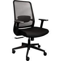 Activ™ Series Synchro-Tilt Office Chair, Fabric/Mesh, Black, 275 lbs. Capacity OQ964 | King Materials Handling