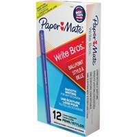 Paper Mater<sup>®</sup> Write Bros<sup>®</sup> Ball Point Pen, Blue, 1 mm OR100 | King Materials Handling