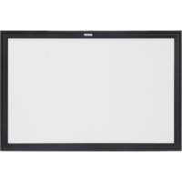 Black MDF Frame Whiteboard, Dry-Erase/Magnetic, 36" W x 24" H OR131 | King Materials Handling