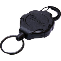 Ratch-It Locking Keychain, Plastic, 48" Cable, Carabiner Attachment OR220 | King Materials Handling