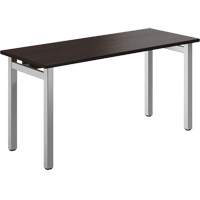 Newland Table Desk, 29-7/10" L x 60" W x 29-3/5" H, Dark Brown OR439 | King Materials Handling
