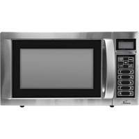 Commercial Microwave, 0.9 cu. ft., 1000 W, Black/Stainless Steel OR506 | King Materials Handling