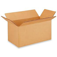Cardboard Box, 8" x 4" x 4", Flute C PE573 | King Materials Handling