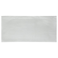 Blank Packing List Envelope, 10" L x 5-1/2" W, Backloading Style PF883 | King Materials Handling