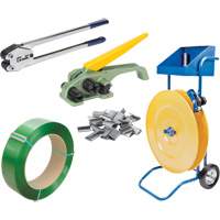 Strapping Kit, Polyester Strap Material, 5/8" Strap Width PG187 | King Materials Handling