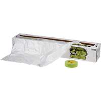Overspray Protective Sheeting & Tape Kit, 400' L x 16' W, Plastic PG251 | King Materials Handling