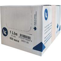 SR Series Food Packaging Bulk Pound Bags, Open Top, 8" x 5", 0.85 mil PG318 | King Materials Handling