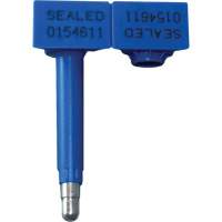 SnapTracker Security Seal, 3-3/8", Metal/Plastic, Bolt Seal PG384 | King Materials Handling