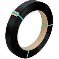 Strapping, Polyester, 1/2" W x 2756' L, Black, Manual Grade PG555 | King Materials Handling