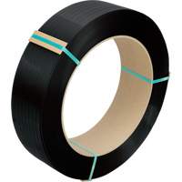 Strapping, Polyester, 1/2" W x 5800' L, Black, Manual Grade PG559 | King Materials Handling